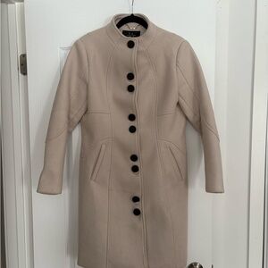 LA Coalition Long Button Up Coat, size XL (fits small)